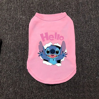 Disney Stitch Weste Für Hunde Sommer Kleidung